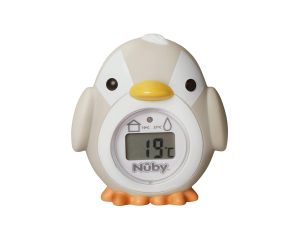 Nuby Termometr Do Kąpieli i Pomieszczeń Penguin Dla Niemowląt i Dzieci