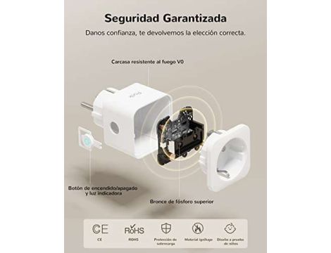 INTELIGENTNE GNIAZDO WIFI SMART PLUG PORIK 4 SZTUKI - 3