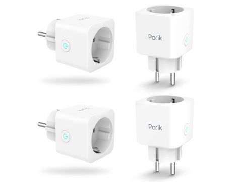 INTELIGENTNE GNIAZDO WIFI SMART PLUG PORIK 4 SZTUKI