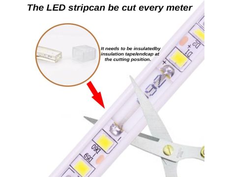 Elastyczna Taśma LED IP67 120 LED/m Zimna Biel 15 Metrów - 3