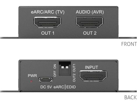 Konwerter DAC PureTools PT-C-HDEARC-4K - 3