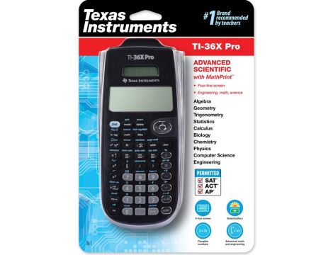 Kalkulator Szkolny Naukowy Texas Instruments TI-36X Pro - 3