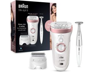 Braun Silk-épil 9 Bezprzewodowy Depilator Na Mokro i Sucho+Trymer Do Bikini - image 2