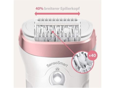 Braun Silk-épil 9 Bezprzewodowy Depilator Na Mokro i Sucho+Trymer Do Bikini - 3