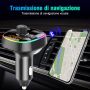 Transmiter Samochodowy Bluetooth FM ŁADOWARKA USB - 6