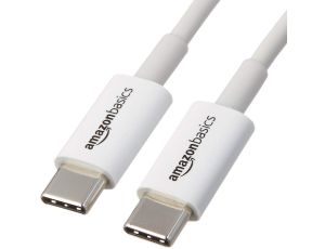 Kabel połączeniowy USB typu C na USB typu C Amazon Basics