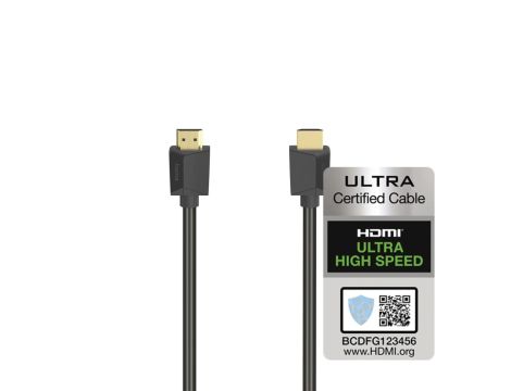 KABEL HDMI 2.1 ULTRA HIGH SPEED 8K, 2m Hama - 7