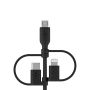 Belkin - Kabel USB-A do USB-C, Lightning, Micro 1m - 6