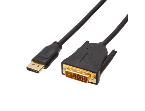 Kabel Połączeniowy AmazonBasics  DisplayPort Na DVI Full-HD 0,9 m