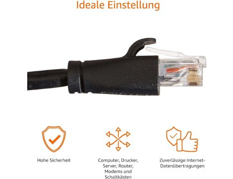 Ethernet Kabel Sieciowy RJ45 Cat6 AmazonBasics 4,3m - 3