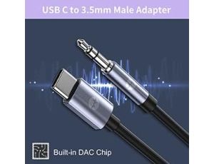 Kabel mini jack do USB-C YHEMI MA501 AUX 3.5mm - image 2