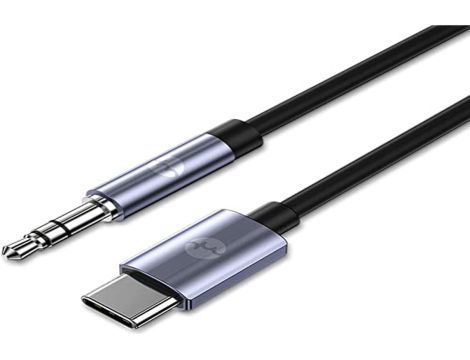 Kabel mini jack do USB-C YHEMI MA501 AUX 3.5mm