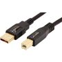 Kabel do Drukarki USB 2.0 Wtyczka A na Wtyk B 4,8 m Czarny AmazonBasics - 2