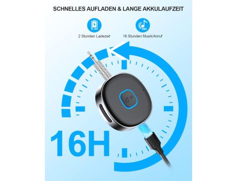 TRANSMITER BLUETOOTH ODBIORNIK NADAJNIK AUX J33 - 3