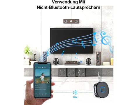 TRANSMITER BLUETOOTH ODBIORNIK NADAJNIK AUX J33 - 2