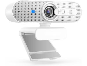 Kamera Internetowa 1080p – Full HD USB Z Mikrofonem Stereo I Osłoną Obracan