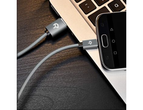 Kabel Micro USB Nylonowy Pleciony Przewód Do Ładowania 3-pak - 7