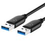 Kabel USB 3.0 Typu A 1.8 m Czarny - 2