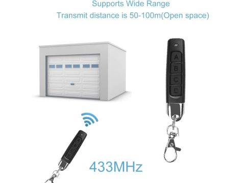 Uniwersalny Pilot Zdalnego Sterowania 433 MHz - 4