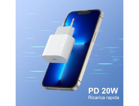 Szybka Ładowarka HECHOBO 20W 2 Pack USB C - 7