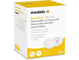 Wkładki Laktacyjne Medela Safe & Dry Ultra Thin Disposable Pads 30 szt - image 2