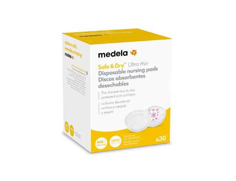 Wkładki Laktacyjne Medela Safe & Dry Ultra Thin Disposable Pads 30 szt