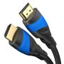 Kabel HDMI 4K – 5 m Czarny/Niebieski - 3