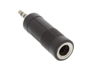 Adapter Audio Wtyczka Jack 3,5 mm Stereo Do 6,3 mm InLine