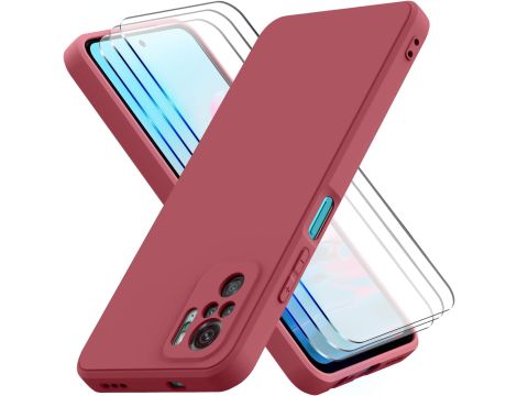 Etui Kompatybilne Z Xiaomi Redmi Note 10S/ Note 10 4G z 2 Sztukami Folii - 2