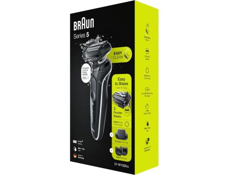 Braun Series 5s Golarka Maszynka Męska Elektryczna Trymer Do Brody +Nasadki - 6