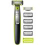 GOLARKA TRYMER DO TWARZY I CIAŁA PHILIPS ONEBLADE QP2630/30 4 NASADKI - 8