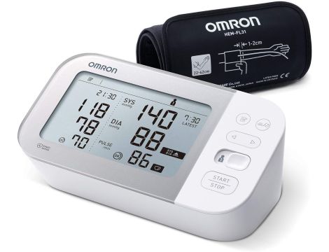 OMRON X7 SMART CIŚNIENIOMIERZ NARAMIENNY NA RAMIĘ BLUETOOTH MANKIET 22-42CM - 7