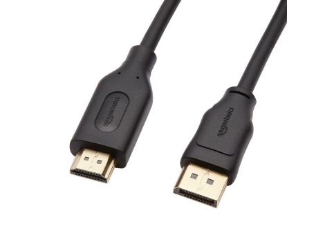 Kabel Połączeniowy DisplayPort Na HDMI AmazonBasics 1,8 m