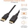 Kabel Połączeniowy DisplayPort Na HDMI AmazonBasics 1,8 m - 5