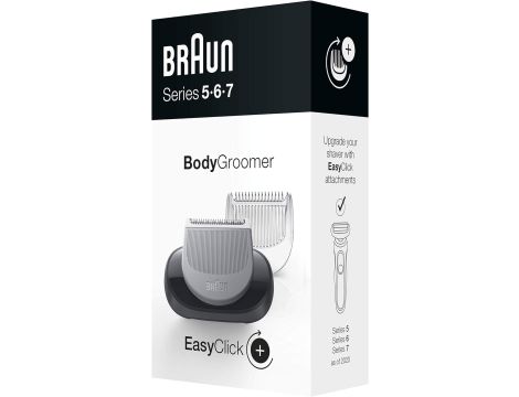 Głowica Goląca Braun EasyClick BodyGroomer Series 5 6 7 + 2 Nasadki - 6