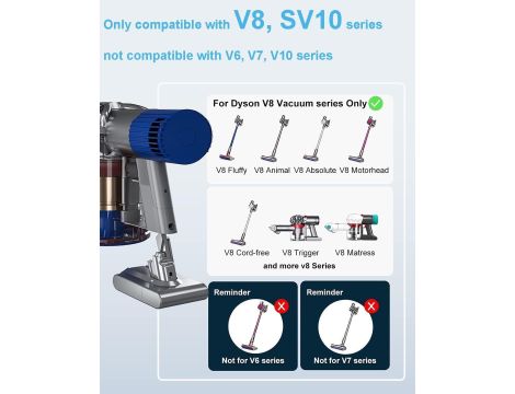 AKUMULATOR BATERIA ZAMIENNA Do Dyson V8 21.6V 5000mAh - 3