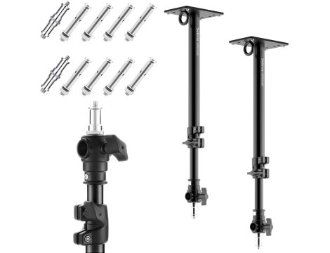 Uchwyt studyjny sufitowo-ścienny 55cm 1/4'' 3/8'' Zestaw 2 Sztuk UWAGA OPIS