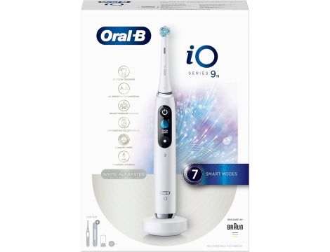 Oral-B iO Series 9n Elektryczna Szczoteczka do Zębów Biała + 1 końcówka - 9