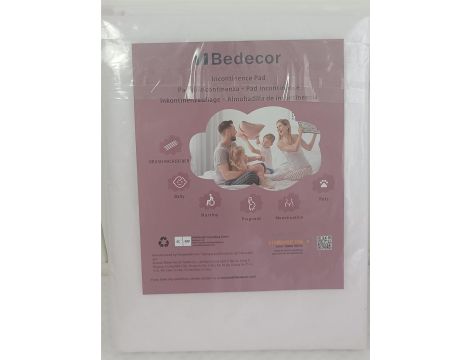 Bedecor Wodoszczelna Nakładka Na Materac Bardzo Chłonna 86 x 132cm - 6