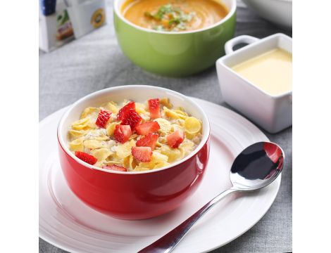 Zestaw Porcelanowych Misek 591ml Na Zupę Muesli Różne Kolory Zestaw 4 Sztuk - 4