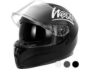 WESTT Storm X Integralny Kask Motocyklowy XL (61-62cm) Czarny