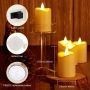 Świece Typu Tealight Z Diodami LED W Kolorze Kości Słoniowej Zestaw 12 Szt - 5