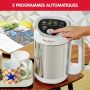 Moulinex Zupowar Blender Grzewczy Smothie 1000W 1,2l Srebrny 5 Programów - 4