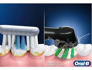 Oral-B Pro 3 3900 DUO 2 Szczoteczki +3 Końcówki DWUPAK róż/czerń - image 2